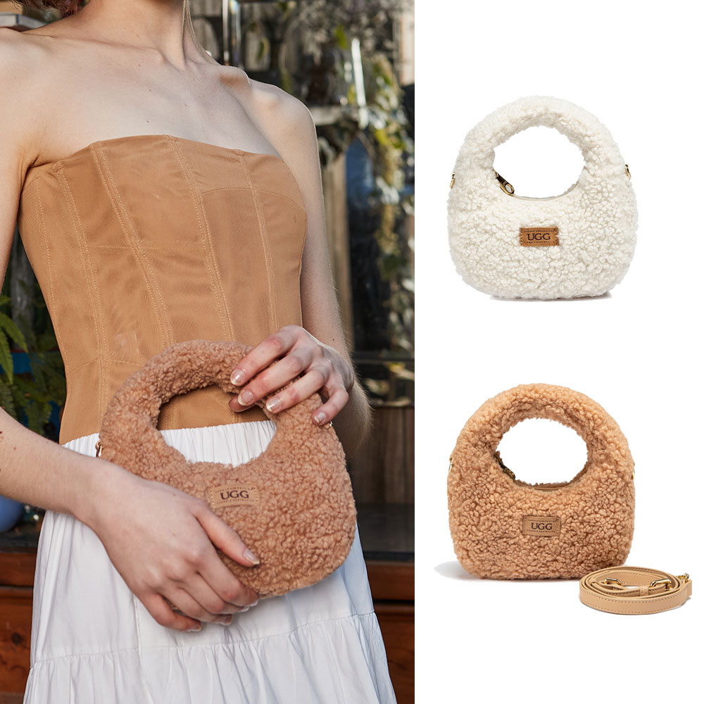 [무료배송] 호주정품 오즈웨어 어그 모모 시어링 스몰 백 OZWEAR UGG OZB020S