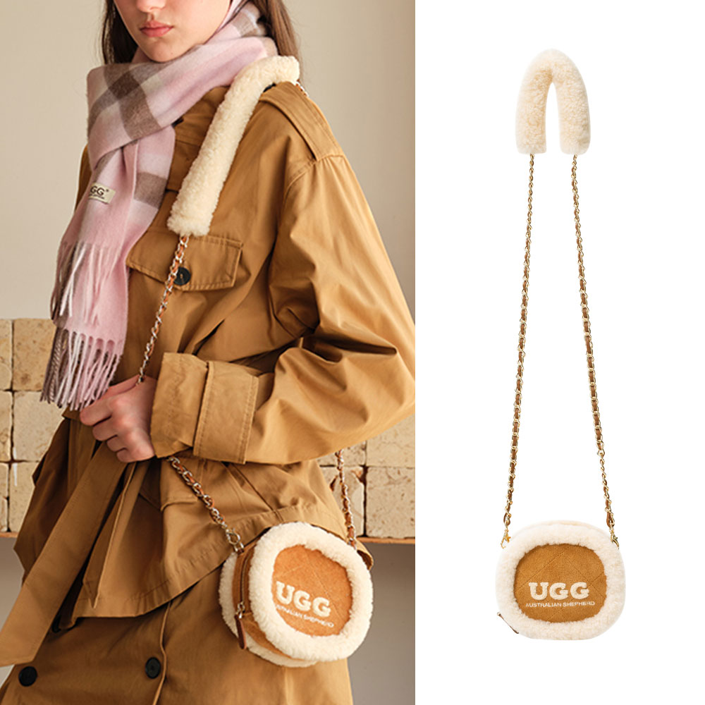 [무료배송] 호주정품 에버어그 양털 오벨 크로스 백 AS UGG ASA046