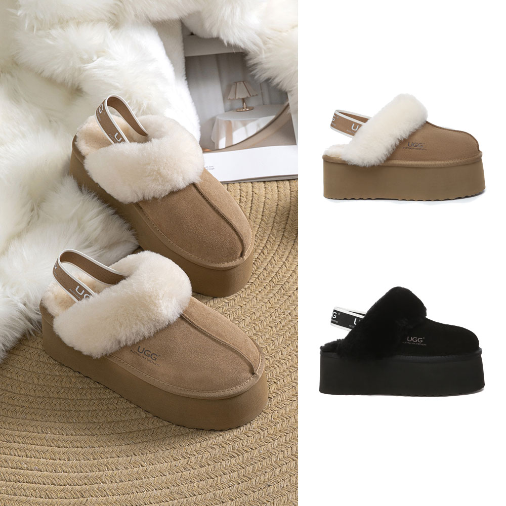 [무료배송] 호주정품 에버어그 머핀 플러스 플랫폼 슬리퍼 (굽 6cm) AS UGG AS2071