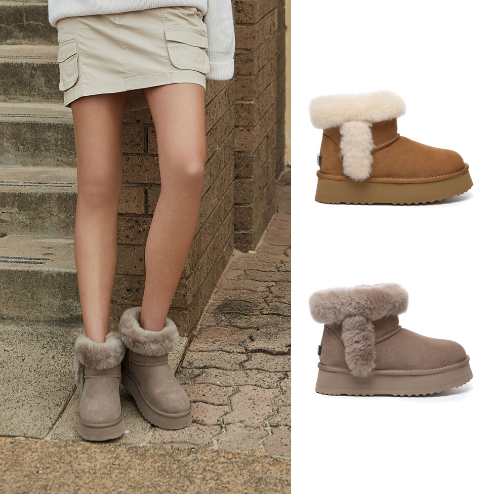 [무료배송] EVER AU 에버어그 카치 플랫폼 어그 부츠 UEA3173