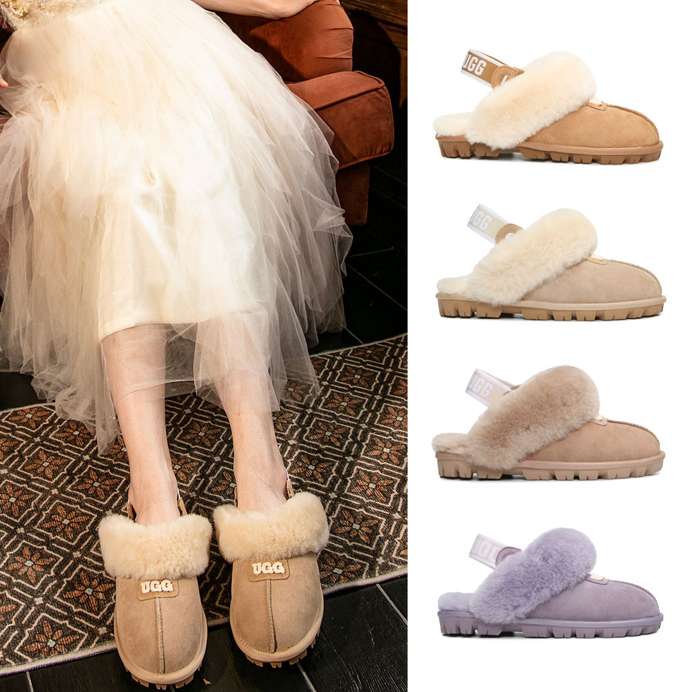 [무료배송] 호주정품 디케이 엠브 로고 밴딩 탈부착 스커프 (굽 2.5cm) DK UGG DK181